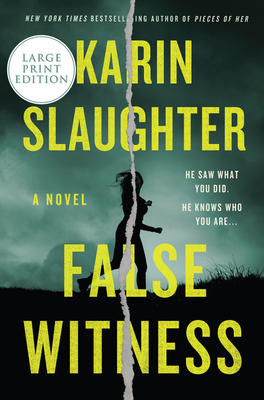 False Witness(Large Print)
