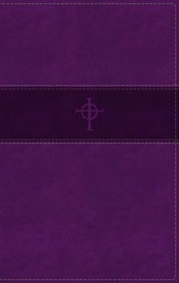 Image for NRSV, Thinline Bible, Compact, Leathersoft, Purple, Comfort Print