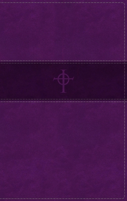 Image for NRSV, Personal Size Large Print Bible with Apocrypha, Leathersoft, Purple, Comfort Print
