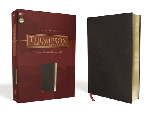 Image for NKJV, Thompson Chain-Reference Bible, Bonded Leather, Black, Red Letter