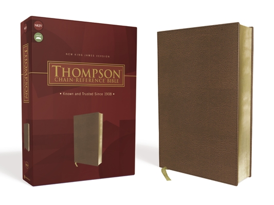 Image for NKJV, Thompson Chain-Reference Bible, Leathersoft, Brown, Red Letter