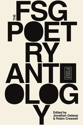 The FSG Poetry Anthology