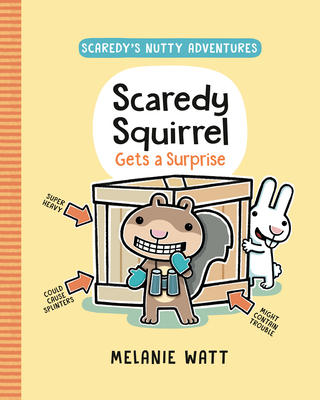 Scaredy Squirrel Gets a Surprise: (A Graphic Novel) (Scaredy's Nutty Adventures)