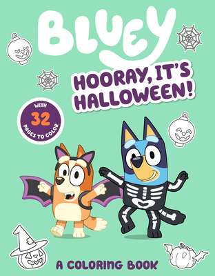 Bluey: Hooray, It's Halloween! A Coloring Book