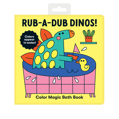 Image for Rub-A-Dub Dinos Color maagic bath book