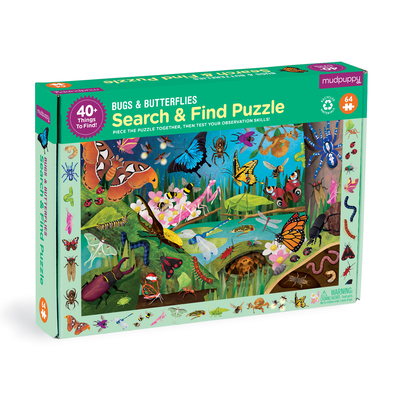 Image for Bugs & Butterflies 64 Piece Search & Find Puzzle