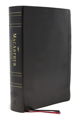 Image for NASB, MacArthur Study Bible, 2nd Edition, Genuine Leather, Black, Comfort Print: Unleashing God's Truth One Verse at a Time