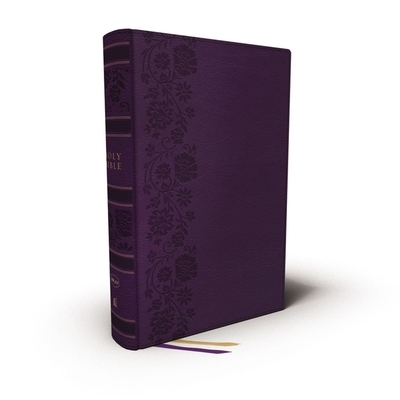 NKJV, Single-Column Wide-Margin Reference Bible, Leathersoft, Purple ...