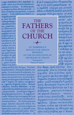 Image for Apology for Origen: with On the Falsification of the Books of Origen by Rufinus (Fathers of the Church Patristic Series)