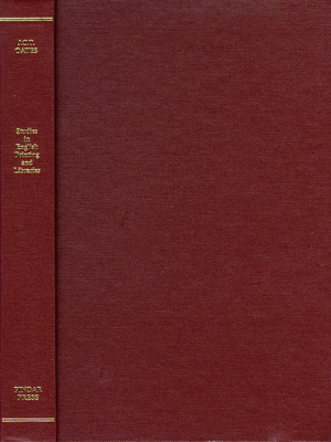 Studies in English Printing and Libraries (Studies in the History of Printing)