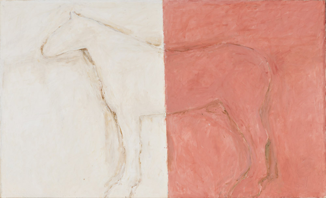 Susan Rothenberg's Early Horse Paintings