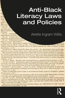 Image for Anti-Black Literacy Laws and Policies Anti-Black Literacy Laws and Policies