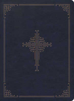 Image for CSB Ancient Faith Study Bible, Navy LeatherTouch, Black Letter, Church Fathers, Study Notes and Commentary, Ribbon Marker, Sewn Binding, Easy-to-Read Bible Serif Type