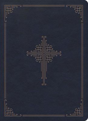 Image for CSB Ancient Faith Study Bible, Navy LeatherTouch, Indexed, Black Letter, Church Fathers, Study Notes and Commentary, Ribbon Marker, Sewn Binding, Easy-to-Read Bible Serif Type