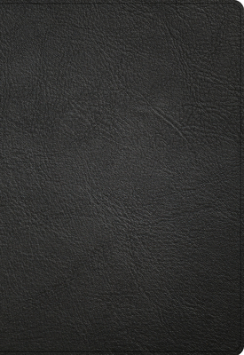 NASB Super Giant Print Reference Bible, Black Genuine Leather, Red Letter, Presentation Page, Cross-References, Full-Color Maps, Easy-to-Read Bible Karmina Type