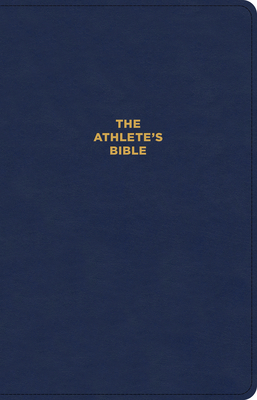 Image for CSB Athlete's Bible, Navy LeatherTouch, Red Letter, Presentation Page, 365 Days, One Year, Reading Plan, Devotions, Topical Studies, Easy-to-Read Bible Serif Type (FCA)
