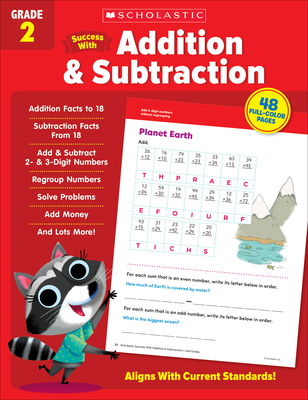 Image for Scholastic Success with Addition & Subtraction Grade 2 Workbook Scholastic Success with Addition & Subtraction Grade 2 Workbook