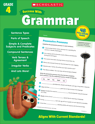 Image for Scholastic Success with Grammar Grade 4 Workbook Scholastic Success with Grammar Grade 4 Workbook