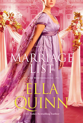 The Marriage List: An Opposites Attract Regency Romance (The Worthington Brides)