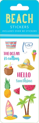 Beach Sticker Set (6 different sheets of stickers!)