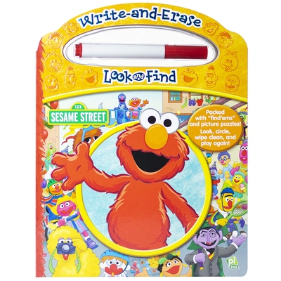 Sesame Street: Write and Ease Look and Find