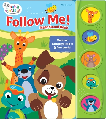 Image for Baby Einstein - Follow Me Maze Sound Book - PI Kids Baby Einstein - Follow Me Maze Sound Book - PI Kids