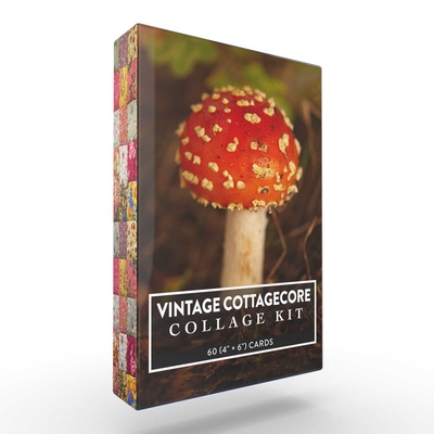 Vintage Cottagecore Wall Collage Kit: 60 (4 6) Poster Cards