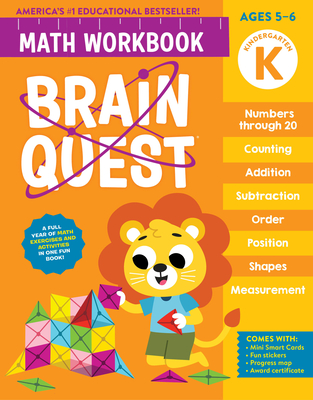 Image for Brain Quest Math Workbook: Kindergarten (Brain Quest Math Workbooks) Brain Quest Math Workbook: Kindergarten (Brain Quest Math Workbooks)