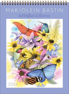 Image for Marjolein Bastin 2024 Wall Calendar: Butterflies & Blooms