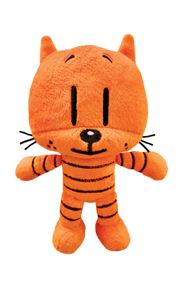 Image for Li'l Petey Plush Toy, 6.5-Inch, from Dav Pilkey's Dog Man Book Series, Orange