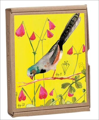 Image for Vintage Birds GreenNotes: GreenNotes, standard size full color blank notecards packaged in an eco-friendly kraft box