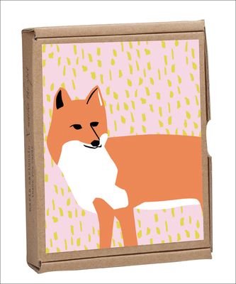 Image for Foxy GreenNotes: GreenNotes, standard size full color blank notecards packaged in an eco-friendly kraft box