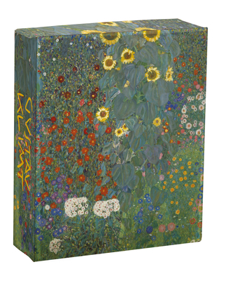 Teneues - Quicknotes: Gustav Klimt Gardens, Notecards, 20 Full Color Notecards, 20 Classic White Envelopes, 4 Designs, Keepsake Box, Magnetic Enclosur