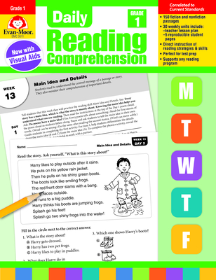 Daily Reading Comprehension, Grade 1 Te