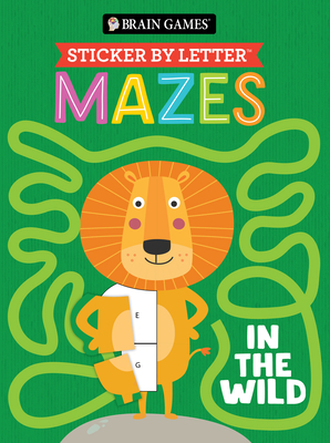 Image for Brain Games - Sticker by Letter - Mazes: In the Wild Brain Games - Sticker by Letter - Mazes: In the Wild