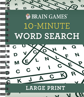 Image for Brain Games - 10 Minute: Word Search - Large Print Brain Games - 10 Minute: Word Search - Large Print