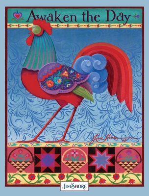 Awaken the Day Lined Journal (Quiet Fox Designs) Americana Cover Art by Jim Shore, Inspiring Quotes Throughout, and Over 100 Pages of Extra-Thick Paper in a Hardcover Diary with Red Placeholder Ribbon