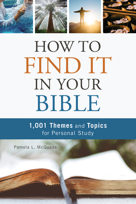 Image for How to Find It in Your Bible: 1,001 Themes and Topics for Personal Study