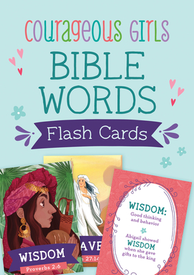 Image for Courageous Girls Bible Words Flash Cards