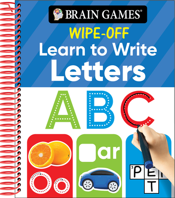 Image for Brain Games Wipe-Off - Learn to Write: Letters (Kids Ages 3 to 6) Brain Games Wipe-Off - Learn to Write: Letters (Kids Ages 3 to 6)