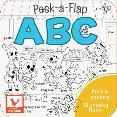 Image for Peek-a-Flap ABC - Lift-a-Flap Board Book for Curious Minds and Little Learners; Toddlers & Kids Early Learning Alphabet Book from A to Z Peek-a-Flap ABC - Lift-a-Flap Board Book for Curious Minds and Little Learners; Toddlers & Kids Early Learning Alphabet Book from A to Z