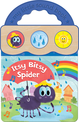 Itsy Bitsy Spider Children's 3-Button Sound Book for Babies and Toddlers; Favorite Nursery Rhymes