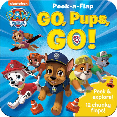 Image for Peek-a-Flap Paw Patrol Go, Pups, Go! A Childrens Lift-a-Flap Board Book for Little Paw Patrol Lovers; Chase and Friends Interactive Adventure Peek-a-Flap Paw Patrol Go, Pups, Go! A Childrens Lift-a-Flap Board Book for Little Paw Patrol Lovers; Chase and Friends Interactive Adventure