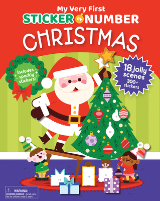 Image for My Very First Sticker by Number Christmas My Very First Sticker by Number Christmas