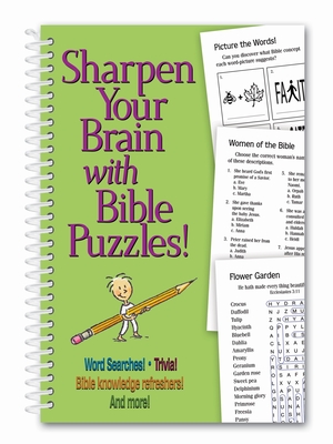 Image for Sharpen Your Brain with Bible Puzzles!