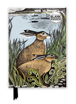Image for Angela Harding: Rathlin Hares (Foiled Blank Journal) (Flame Tree Blank Notebooks)