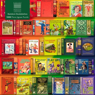 Image for Adult Jigsaw Puzzle Bodleian Libraries: Rainbow Bookshelves: 1000-piece Jigsaw Puzzles