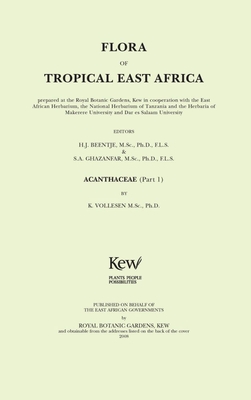 Flora of Tropical East Africa: Acanthaceae Part 1 (Pt. 1)