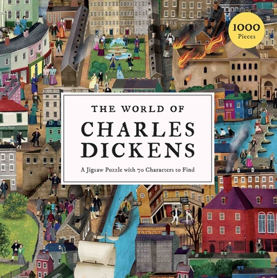 Image for {NEW} The World of Charles Dickens 1000 Piece Puzzle: A Jigsaw Puzzle with 70 Characters to Find