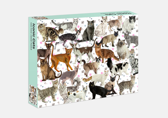 Image for ICONIC CATS 1,000-PIECE PUZZLE